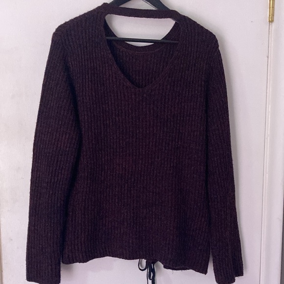 Devoted sweater with tie - Picture 2 of 6